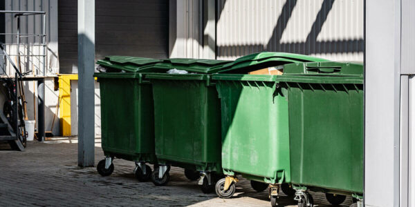 Real photo of a skip hire delivery in Greenford – efficient domestic waste removal and recycling