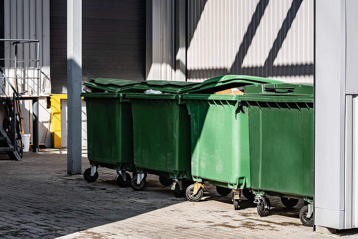 Real photo of a skip hire delivery in Greenford – efficient domestic waste removal and recycling