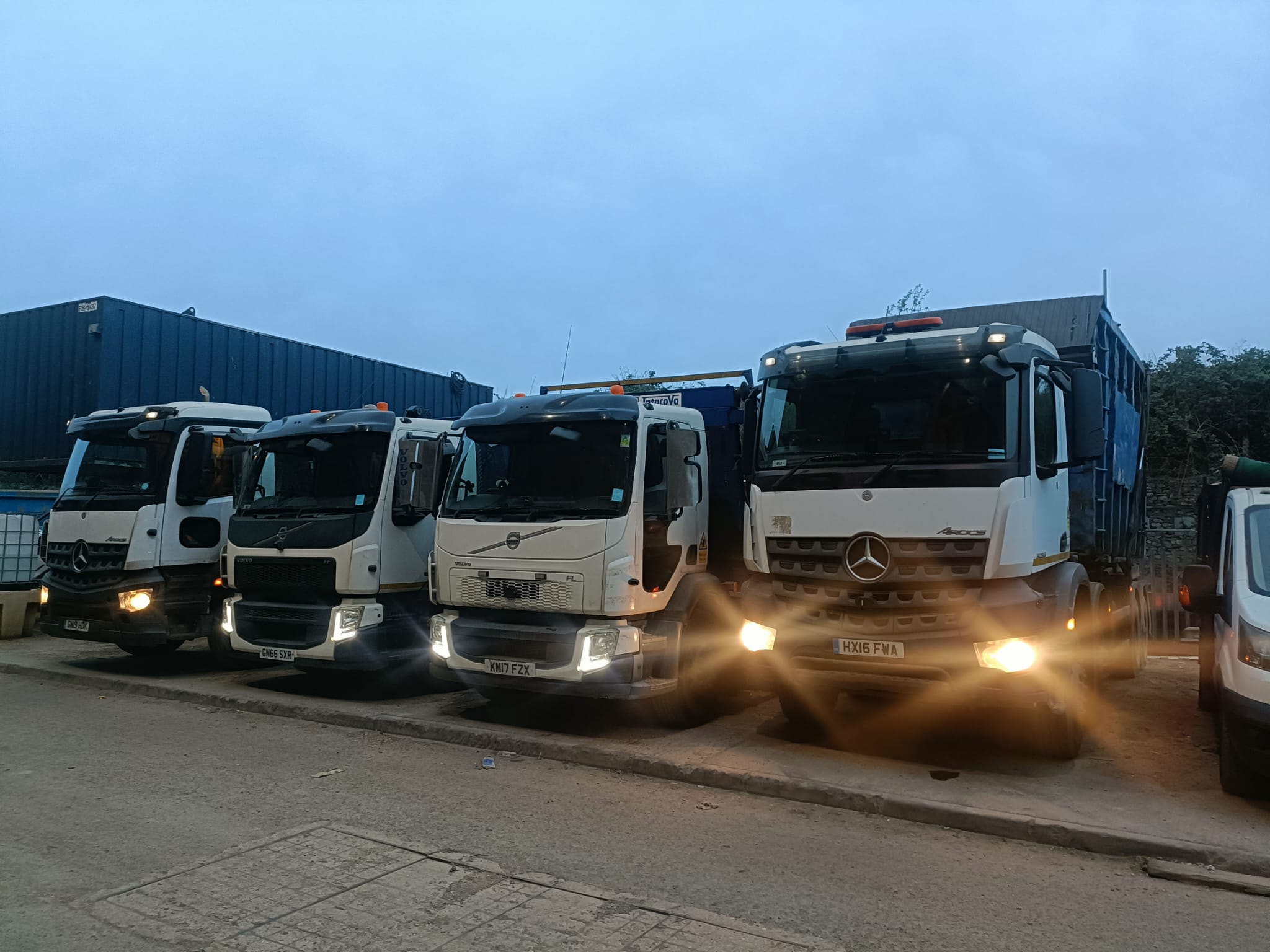 zm skips ltd fleet night ruislip base